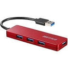 Buffalo BSH4U120U3RD red USB Hub Japanese version