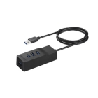 Buffalo BSH4U310U3BK Black USB Hub Japanese version