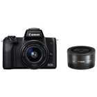 Canon EOS Kiss M double lens kit black Mirrorless Camera Japanese version