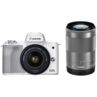 Canon EOS Kiss M2 double zoom kit white Mirrorless Camera Japanese version