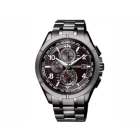 CITIZEN ATTESA Eco-Drive radio time signal black titanium series AT8166-59E Watch Japanese version