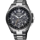 CITIZEN ATTESA Eco-Drive radio time signal black titanium series CC9075-52E Watch Japanese version