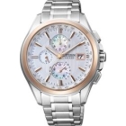 CITIZEN Exceed Eco-Drive radio time signal AT8074-55A Watch Japanese version