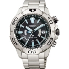 CITIZEN PROMASTER MARINE- Eco-Drive radio time signal diver 200m AS7141-60E Watch Japanese version