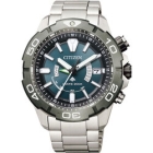 CITIZEN PROMASTER MARINE- Eco-Drive radio time signal diver 200m AS7145-69L Watch Japanese version