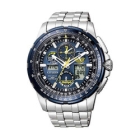 CITIZEN PROMASTER SKY- Eco-Drive radio time signal blue Angels model JY8058-50L Watch Japanese version