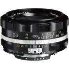 Cosina Voigtlander COLOR-SKOPAR 28mm F2.8 Aspherical SL II S black rim Camera Lens Japanese version