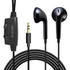 ELECOM AFFINITY SOUND EHP-TV11I5XBK Earphone Headphone Japanese version