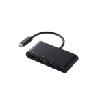 Elecom DST-C15BK/EC Black USB Hub Japanese version