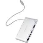 ELECOM DST-C28SV Silver USB Hub Japanese version