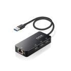 Elecom EDC-GUA3H2-B Black LAN Adapter Japanese version