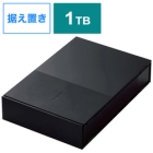 ELECOM ELD-GTV010UBK black External Hard Drive Japanese version