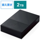 ELECOM ELD-GTV020UBK black External Hard Drive Japanese version