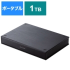 Elecom ELP-PTV010UBK Black External Hard Drive Japanese version