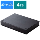 ELECOM ELP-PTV040UBK black External Hard Drive Japanese version