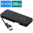 ELECOM ESD-ECA0250GBKR black  SSD Japanese version