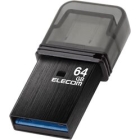 ELECOM MF-CAU32064GBK 64GB black USB Flash Drive Japanese version