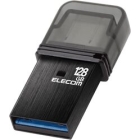 ELECOM MF-CAU32128GBK 128GB black USB Flash Drive Japanese version