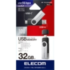 ELECOM MF-TPC3032GBK 32GB black USB Flash Drive Japanese version