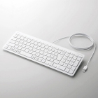 Elecom TK-FCP097WH White Keyboard Japanese version