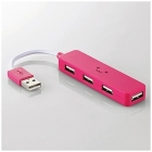 Elecom U2H-SN4NBF4PN Pink USB Hub Japanese version