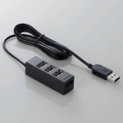 Elecom U2H-TZ427SBK black USB Hub Japanese version