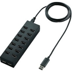 Elecom U2H-Z16SBK Black USB Hub Japanese version