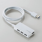 Elecom U3H-A408SWH white USB Hub Japanese version