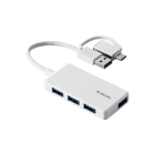 ELECOM U3H-CA4004BWH White USB Hub Japanese version