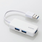 Elecom U3H-K315BWH White USB Hub Japanese version