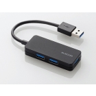 Elecom U3H-K315BXBK Black USB Hub Japanese version