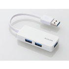 Elecom U3H-K315BXWH White USB Hub Japanese version