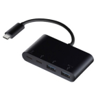 Elecom U3HC-A423P5BK Black USB Hub Japanese version