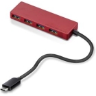 ELECOM U3HC-A429BXRD red USB Hub Japanese version