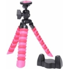 Etsumi Freely with Smartphone Adapter Set E-6506 Pink Camera Tripod Japanese version