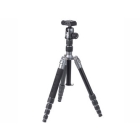 Etsumi Rambo S 5-steps tripod E-2135 Silver Camera Tripod Japanese version