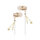 Fujimoto Dengyo Corporation ESM-04GD gold Earphone Headphone Japanese version