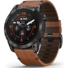 GARMIN EPIX PRO Gen 2 51mm 010-02804-71 Ti Carbon Gray Chestnut Leather Band Smart Watch Japanese version