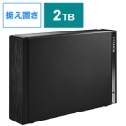 IODATA HDD-UT2K black External Hard Drive Japanese version