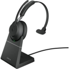 Jabra Evolve2 65 - USB-A MS Teams Mono with Charging Stand Black Headset Japanese version