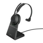 Jabra Evolve2 65 - USB-A UC Mono with Charging Stand Black Headset Japanese version