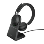 Jabra Evolve2 65 - USB-C UC Stereo with Charging Stand Black Headset Japanese version