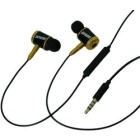 JAPAEAR JE-MIC-444-G gold Earphone Headphone Japanese version