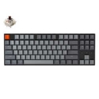 Keychron K8 Wireless Mechanical Keyboard K8-87-WHT-Brown-US Tea Axis Keyboard Japanese version