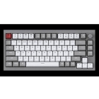 Keychron Q1 QMK Custom Mechanical Keyboard knob version Q1-N1-US red axis silver gray Keyboard Japanese version