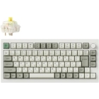 Keychron Q1M-P4-JIS Yellow axis (banana) shell white Keyboard Japanese version