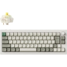 Keychron Q2M-P4-JIS Yellow axis (banana) shell white Keyboard Japanese version