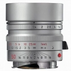 Leica SUMMILUX-M 50mm f/1.4 ASPH Silver Camera Lens Japanese version