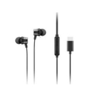 Lenovo 4XD1J77351 Black Earphone Headphone Japanese version