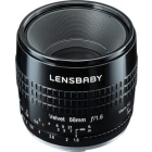 Lensbaby Velvet 56 Black for Nikon Camera Lens Japanese version